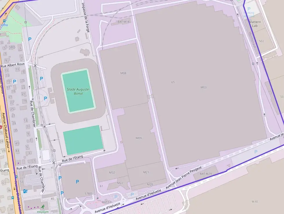 Appartement 63 m² trois pièces à vendre à Montbéliard