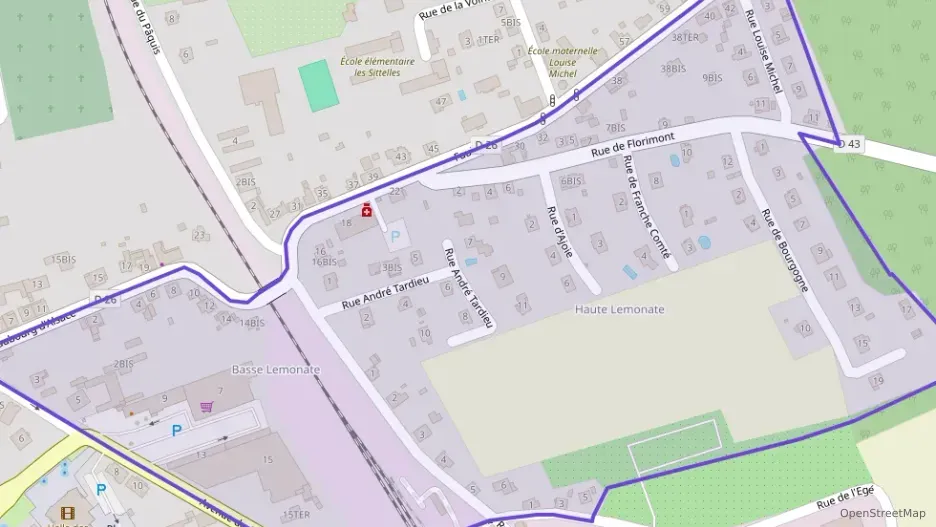 Appartement 80 m² trois pièces à vendre à Delle Appartement 80 m² trois pièces à vendre à Delle