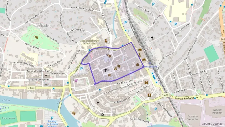 Appartement 80 m² trois pièces à vendre à Montbéliard