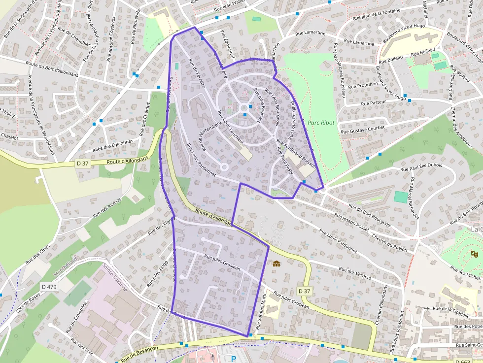 Appartement 79 m² quatre pièces à vendre à Montbéliard