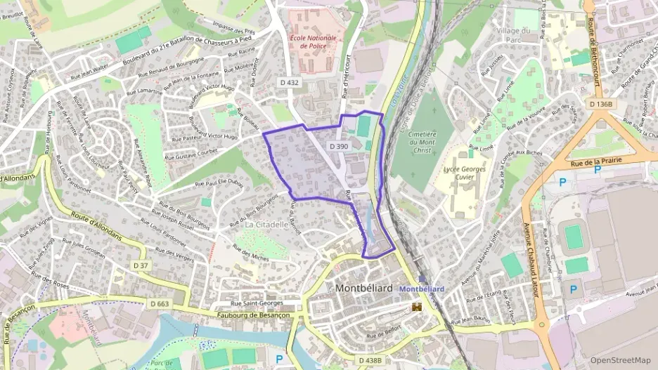 Appartement 71 m² quatre pièces à vendre à Montbéliard