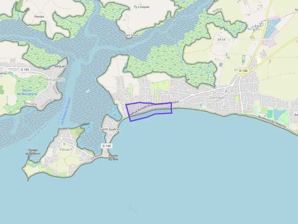 Appartement 44 m² deux pieces à vendre à Damgan