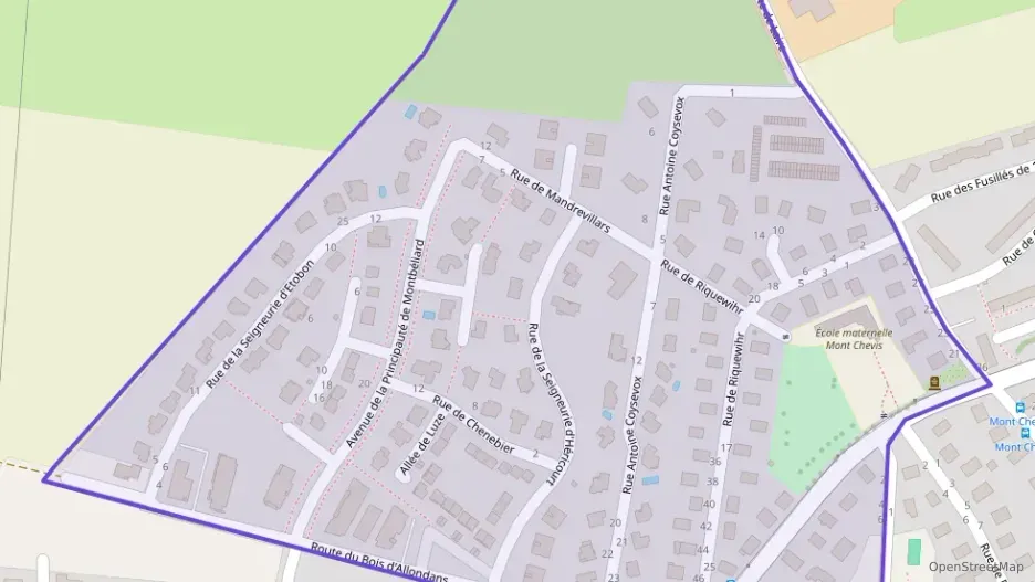 Appartement 93 m² quatre pièces à vendre à Montbéliard