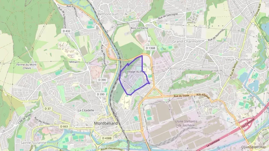 Appartement 63 m² trois pièces à vendre à Montbéliard Appartement 63 m² trois pièces à vendre à Montbéliard