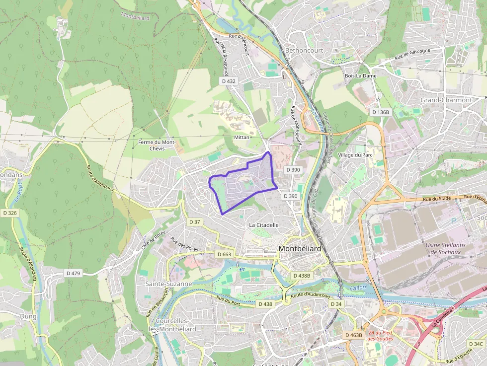 Appartement 81 m² 5 pièces à vendre à Montbéliard