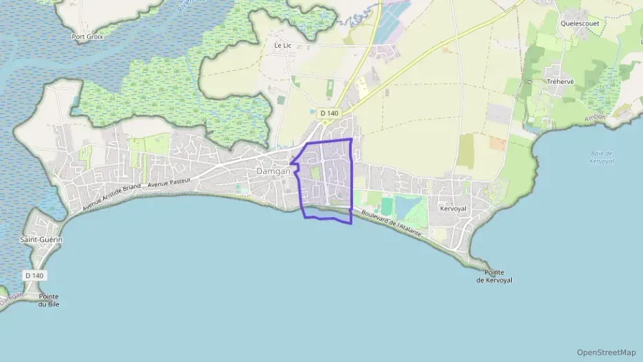 Appartement 60 m² trois pièces à vendre à Damgan