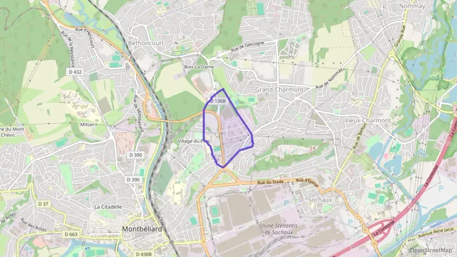 Appartement 82 m² quatre pièces à vendre à Montbéliard Appartement 82 m² quatre pièces à vendre à Montbéliard