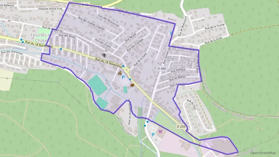 Appartement 72 m² quatre pièces à vendre à Fesches-le-Châtel