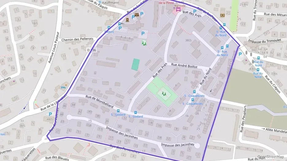 Appartement 66 m² trois pièces à vendre à Grand-Charmont