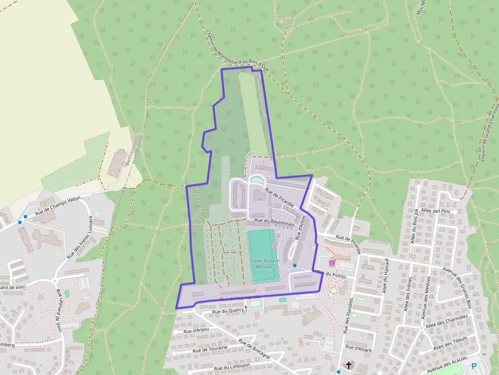 Appartement 76 m² quatre pièces à vendre à Grand-Charmont