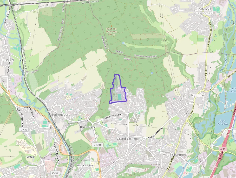 Appartement 76 m² quatre pièces à vendre à Grand-Charmont