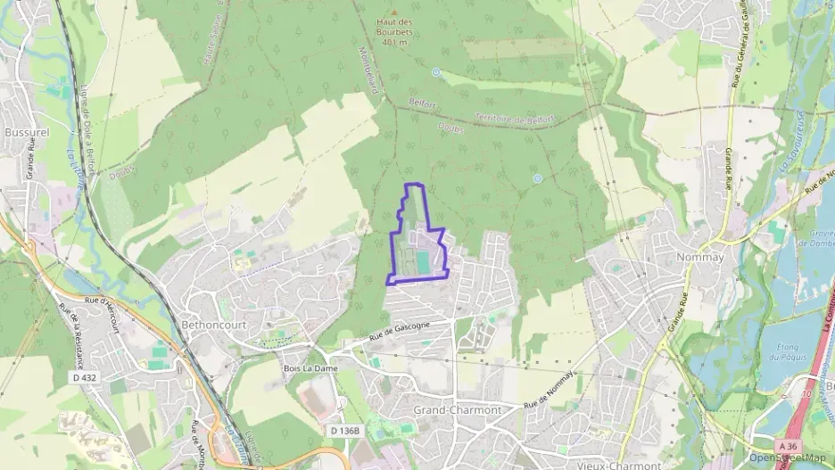 Appartement 76 m² quatre pièces à vendre à Grand-Charmont