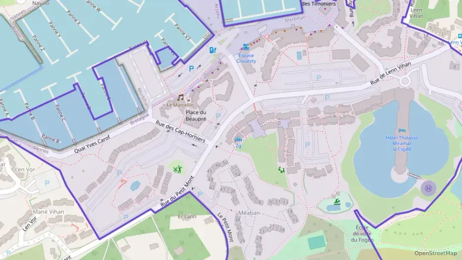 Appartement 57 m² trois pièces à vendre à Arzon Appartement 57 m² trois pièces à vendre à Arzon