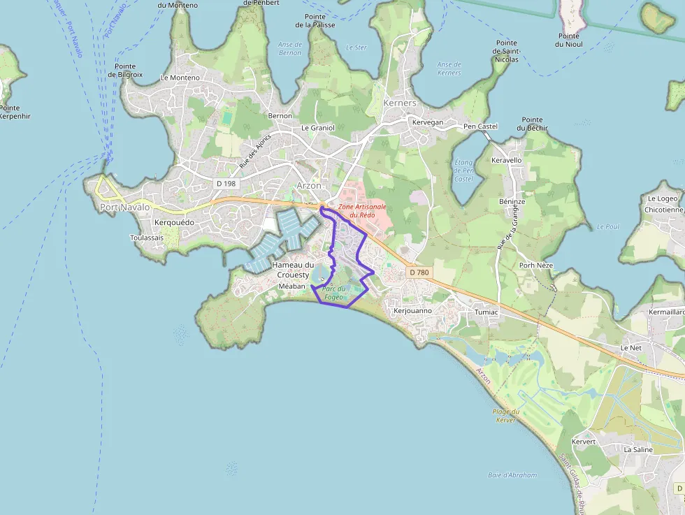 Appartement 67 m² quatre pièces à vendre à Arzon