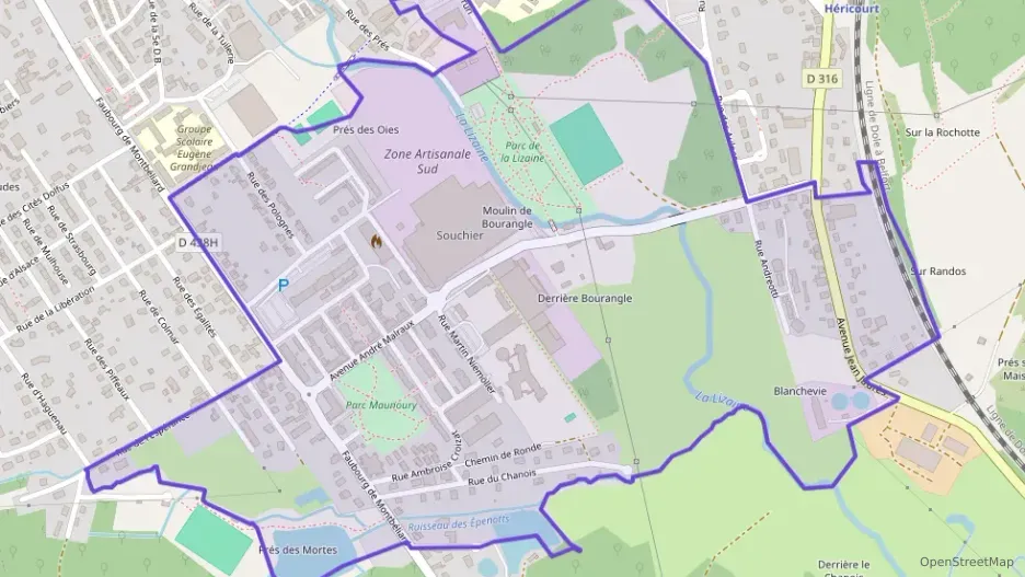 Appartement 60 m² deux pieces à vendre à Héricourt