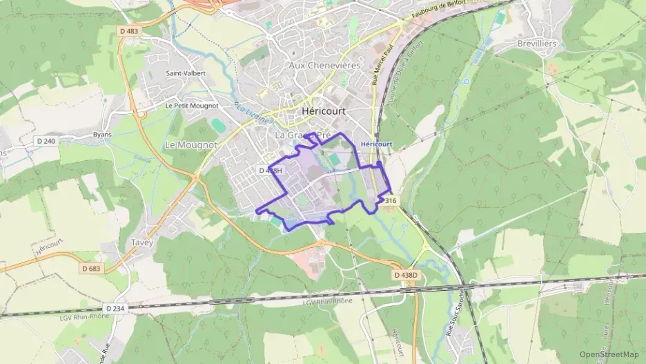 Appartement 65 m² trois pièces à vendre à Héricourt Appartement 65 m² trois pièces à vendre à Héricourt