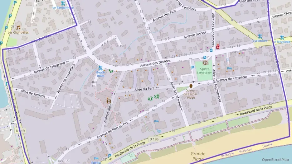 Appartement 50 m² trois pièces à vendre à Carnac