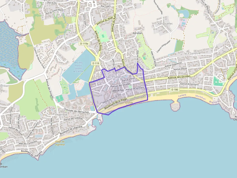 Appartement 50 m² trois pièces à vendre à Carnac