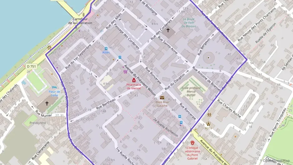 Appartement 76 m² trois pièces à vendre à Blois