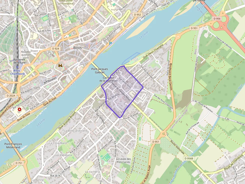 Appartement 76 m² trois pièces à vendre à Blois