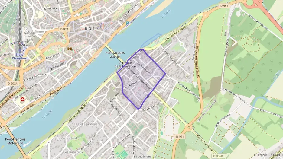 Appartement 76 m² trois pièces à vendre à Blois