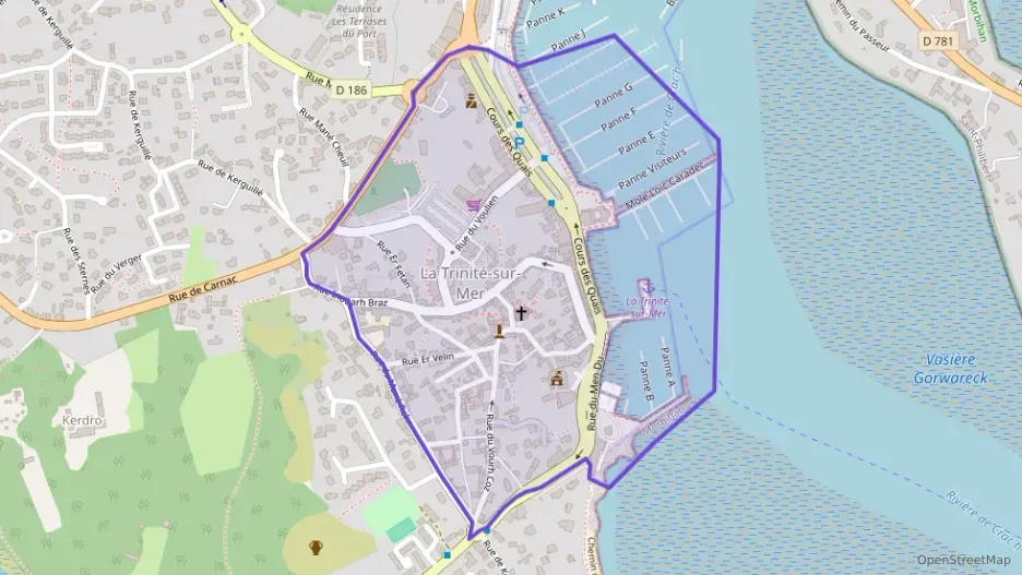 Appartement 45 m² deux pieces à vendre à La Trinité-sur-Mer