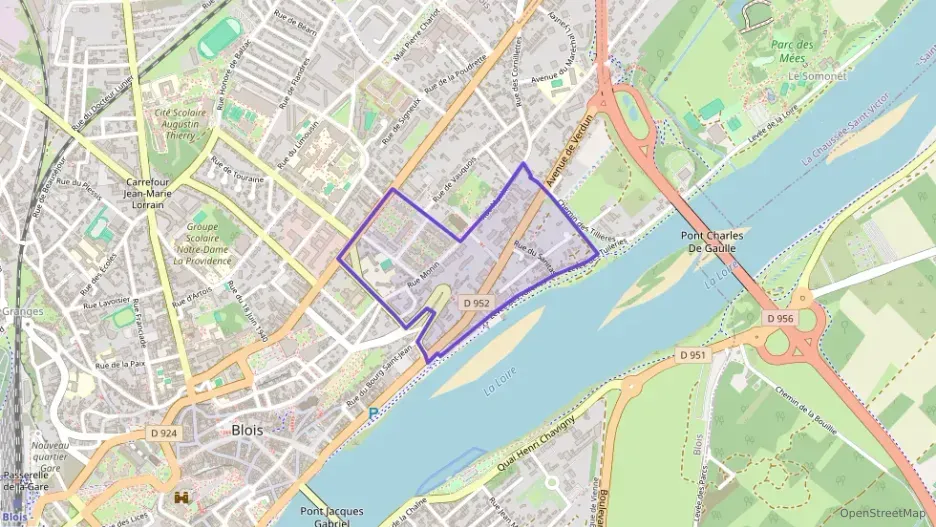 Appartement 108 m² quatre pièces à vendre à Blois Appartement 108 m² quatre pièces à vendre à Blois