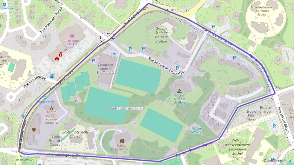 Appartement 84 m² quatre pièces à vendre à Blois