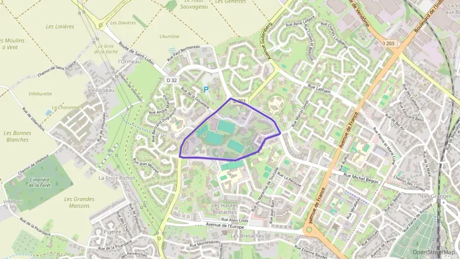 Appartement 84 m² quatre pièces à vendre à Blois