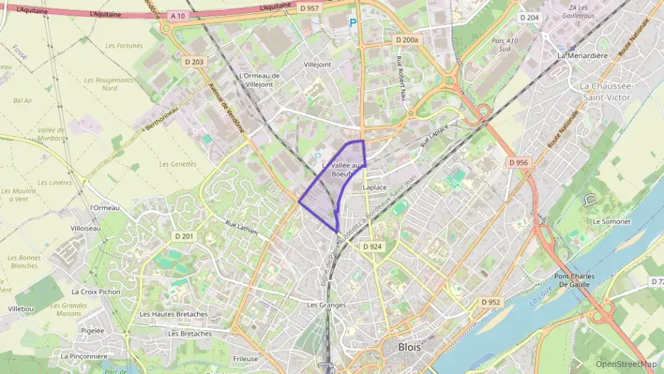 Appartement 60 m² deux pieces à vendre à Blois Appartement 60 m² deux pieces à vendre à Blois