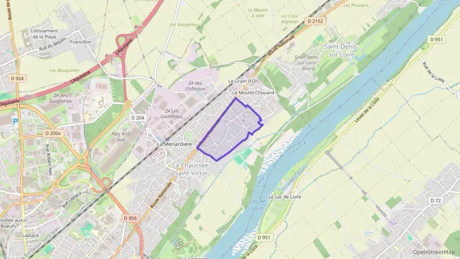 Appartement 69 m² deux pieces à vendre à La Chaussée-Saint-Victor