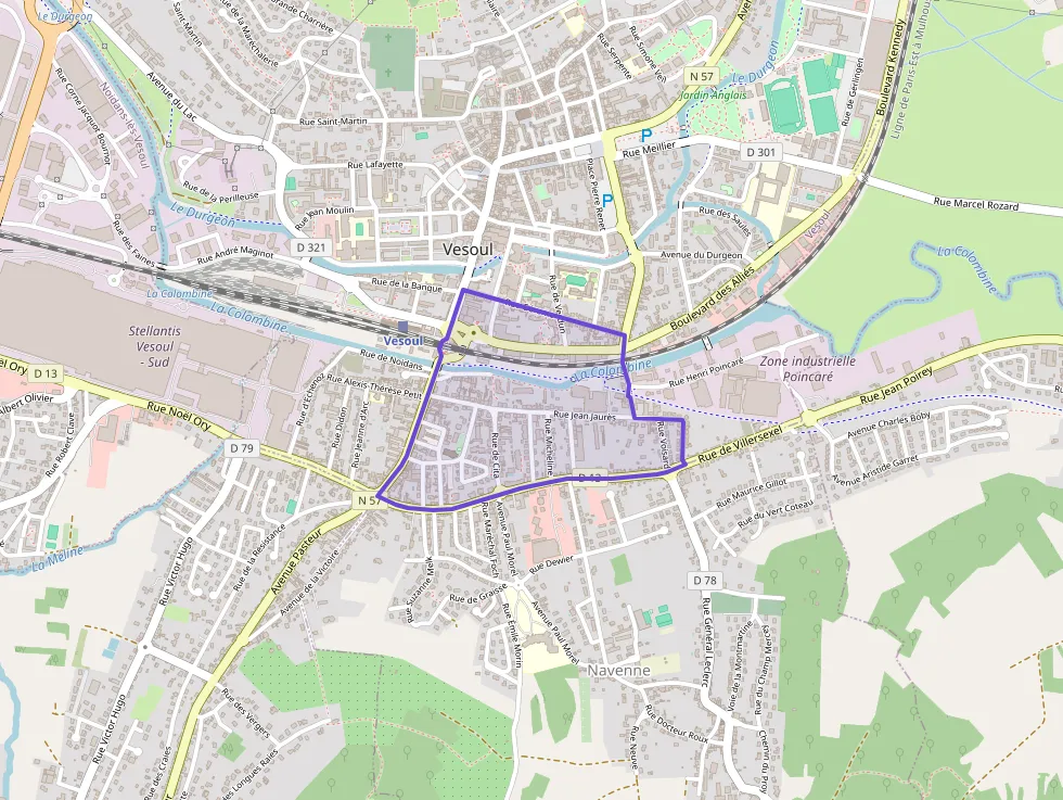 Appartement 83 m² quatre pièces à vendre à Vesoul