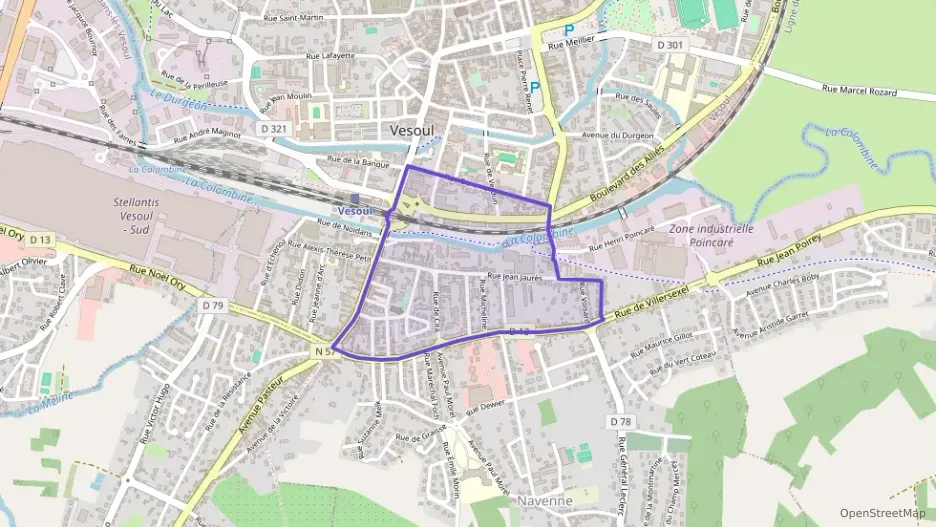 Appartement 66 m² quatre pièces à vendre à Vesoul