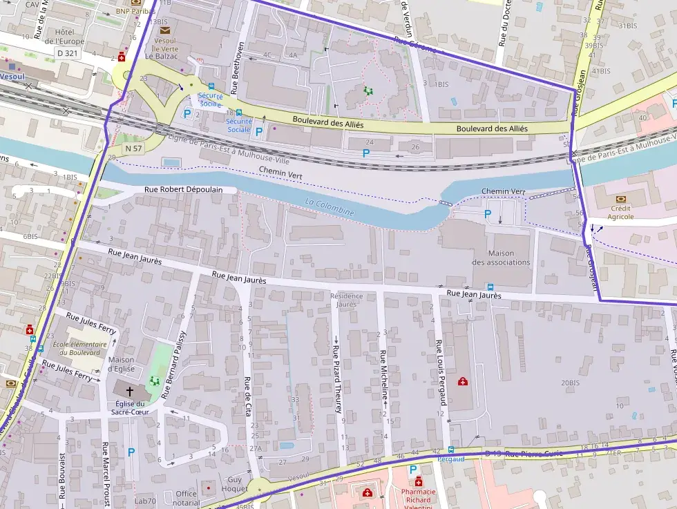 Appartement 71 m² trois pièces à vendre à Vesoul