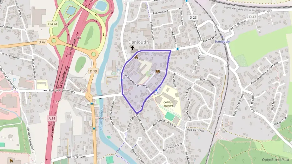 Appartement 90 m² quatre pièces à vendre à Danjoutin