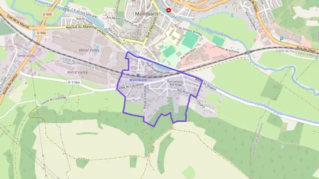 Appartement 50 m² trois pièces à vendre à Montbard