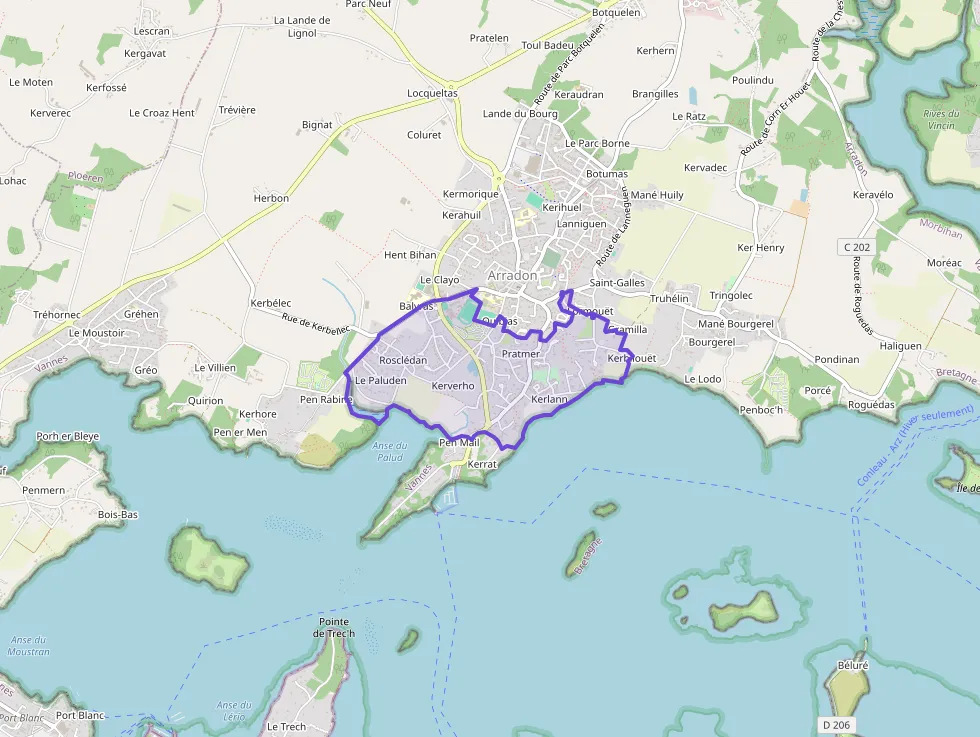 Appartement 44 m² deux pieces à vendre à Arradon