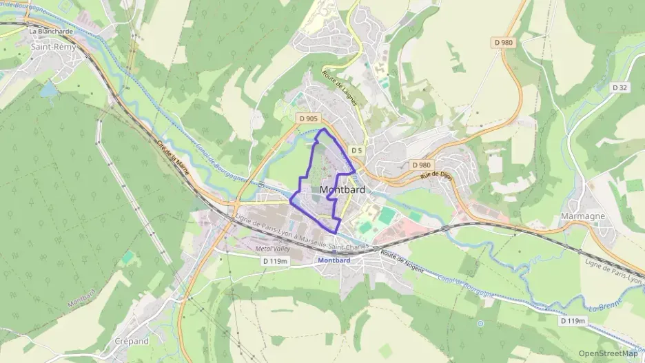 Appartement 55 m² trois pièces à vendre à Montbard Appartement 55 m² trois pièces à vendre à Montbard