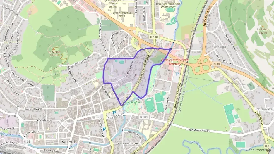 Appartement 88 m² cinq pièces à vendre à Vesoul Appartement 88 m² cinq pièces à vendre à Vesoul