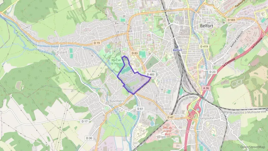 Appartement 80 m² trois pièces à vendre à Bavilliers Appartement 80 m² trois pièces à vendre à Bavilliers