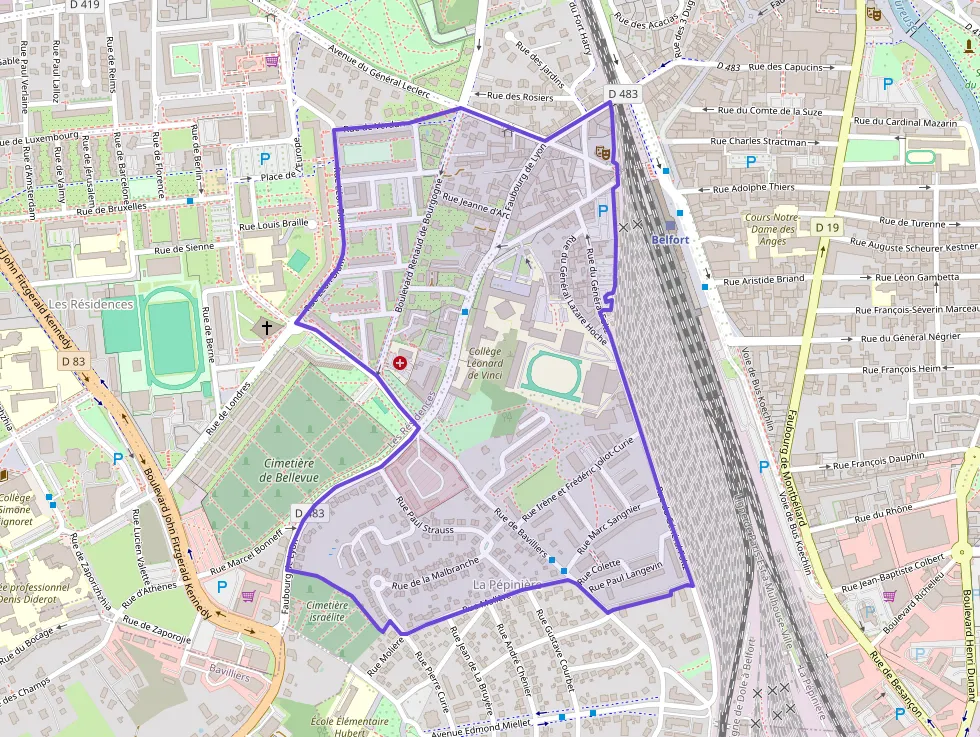 Appartement 71 m² trois pièces à vendre à Belfort