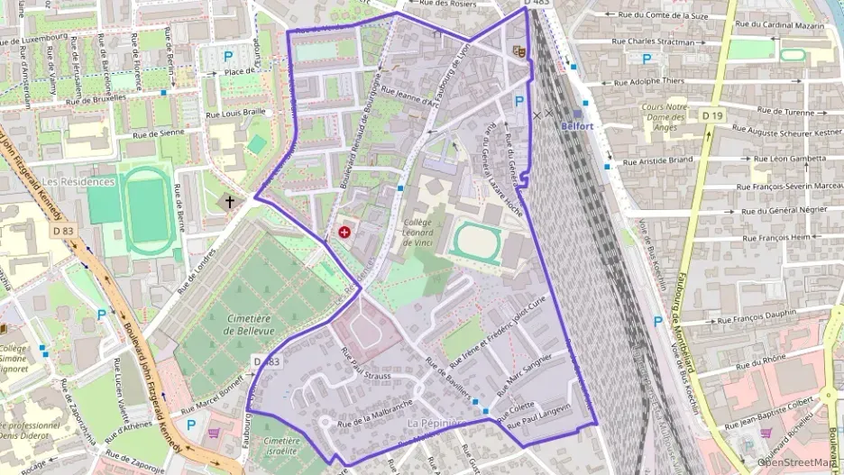 Appartement 71 m² trois pièces à vendre à Belfort