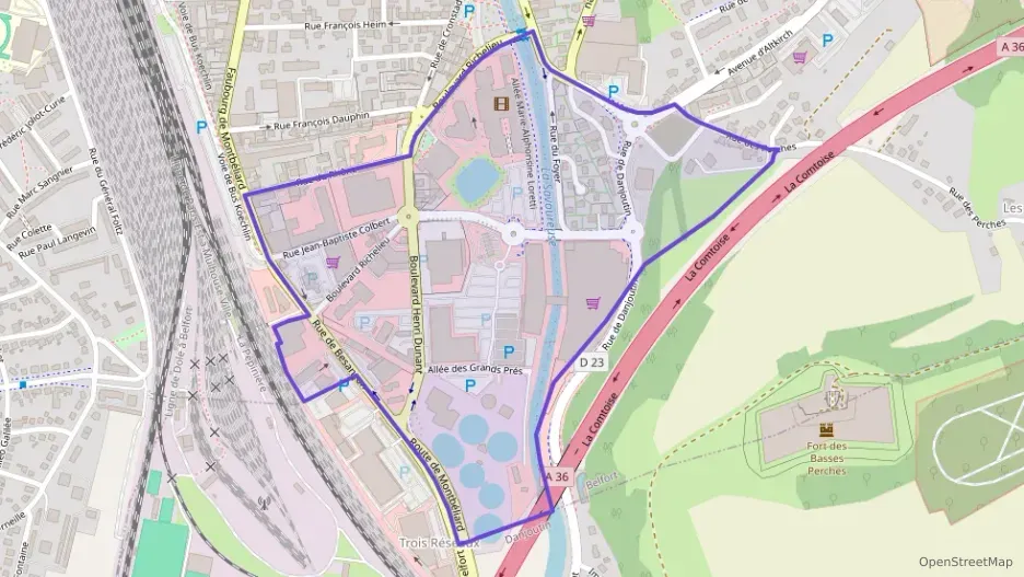 Appartement 99 m² quatre pièces à vendre à Belfort