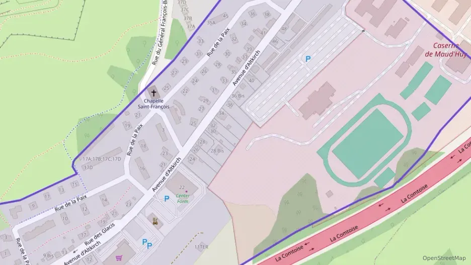 Appartement 80 m² quatre pièces à vendre à Belfort Appartement 80 m² quatre pièces à vendre à Belfort