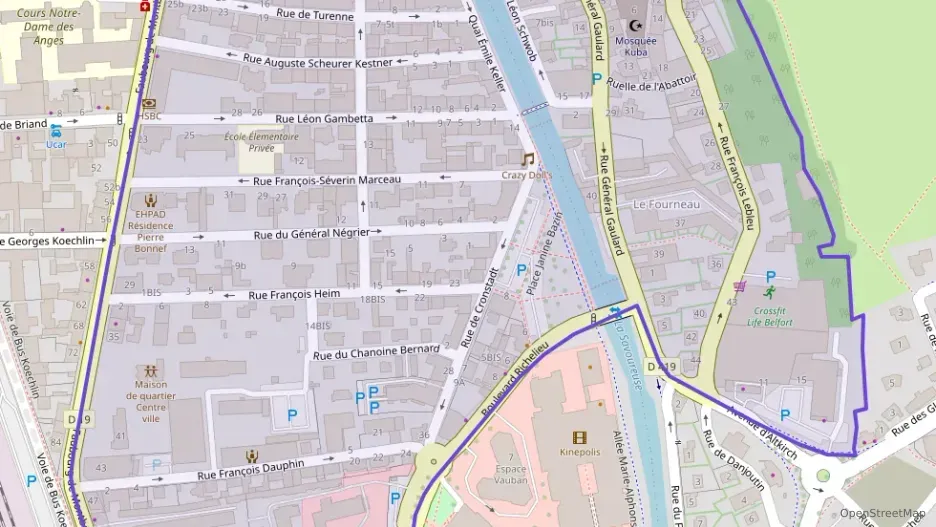 Appartement 126 m² quatre pièces à vendre à Belfort