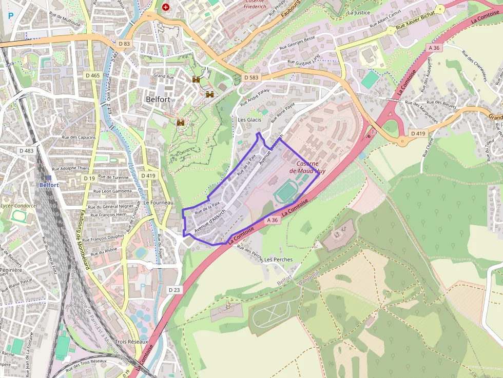 Appartement 79 m² trois pièces à vendre à Belfort