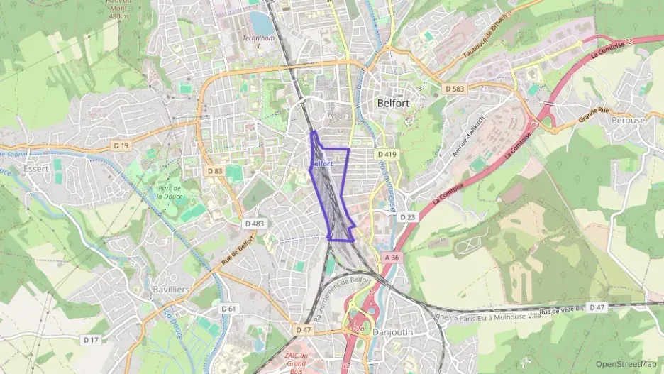 Appartement 81 m² trois pièces à vendre à Belfort Appartement 81 m² trois pièces à vendre à Belfort