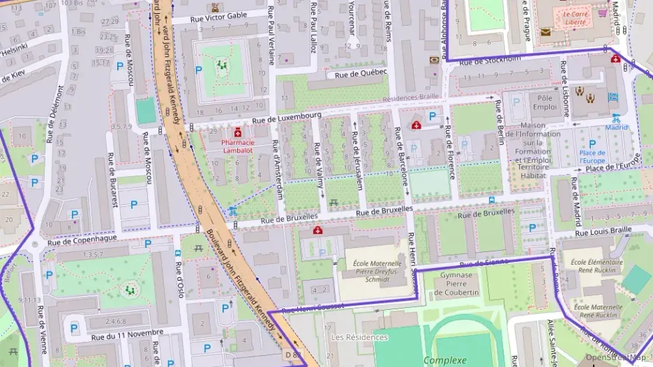 Appartement 44 m² deux pieces à vendre à Belfort Appartement 44 m² deux pieces à vendre à Belfort