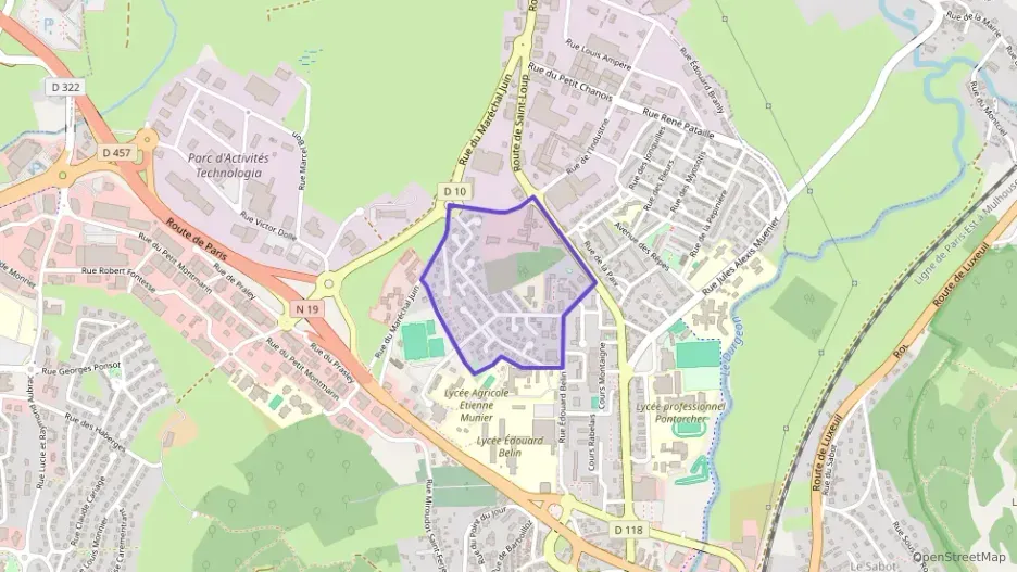 Appartement 70 m² trois pièces à vendre à Vesoul