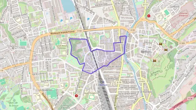 Appartement 45 m² deux pieces à vendre à Belfort